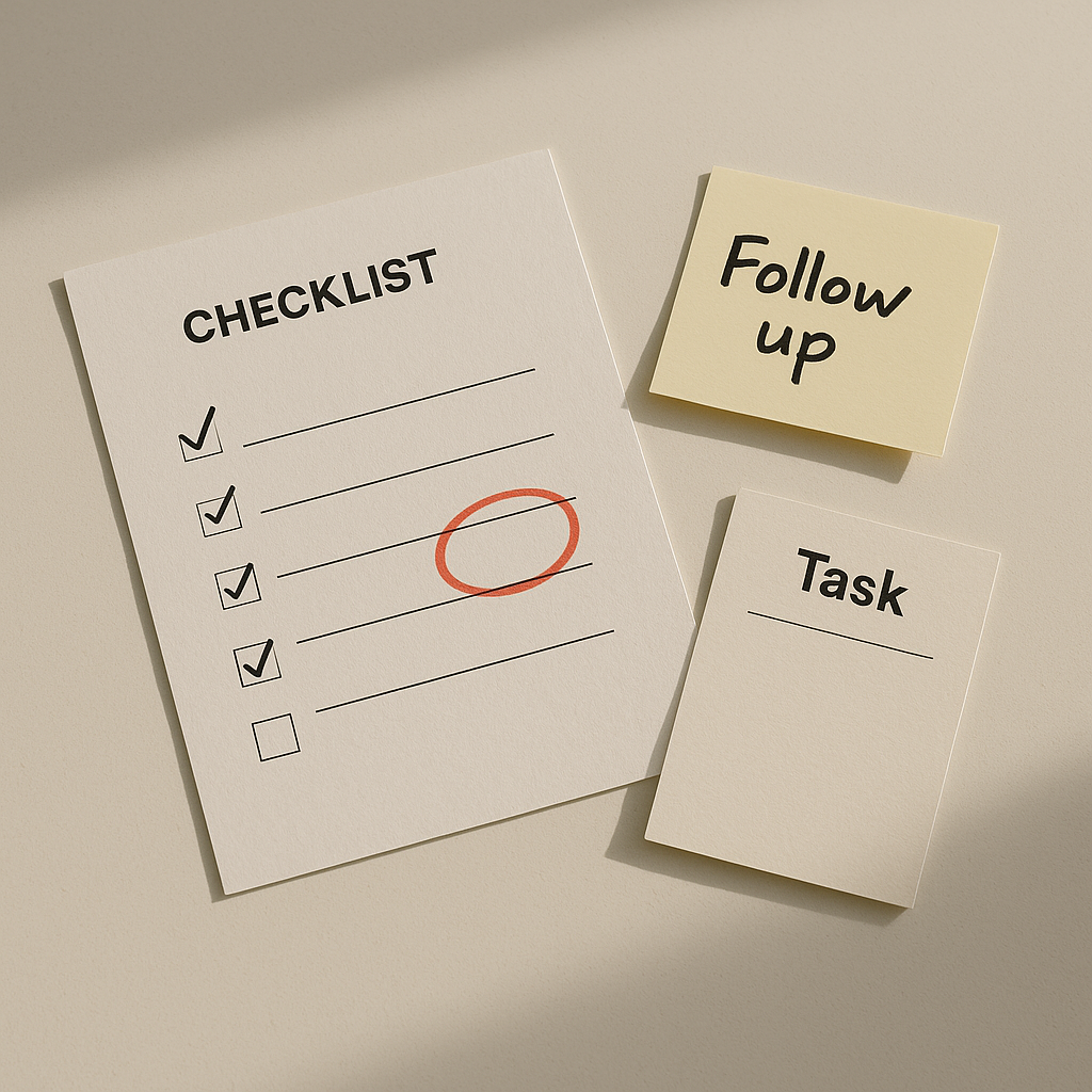 Follow-up Should Not Be the Workflow